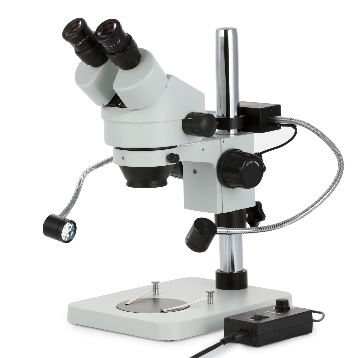 amscope-sm-1b-stereomikroskop-7x-45x-binokular-led-licht image 1