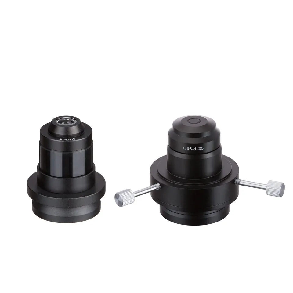 amscope-dk-set-200-inf-dunkelfeld-kondensor-set-trocken-l image 1