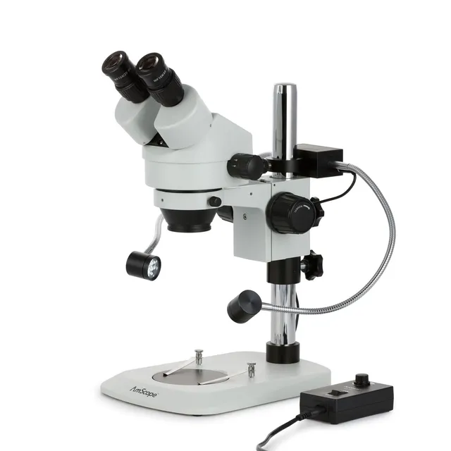 amscope-sm-1b-binokular-stereomikroskop-7x-45x-led-stativ image 1