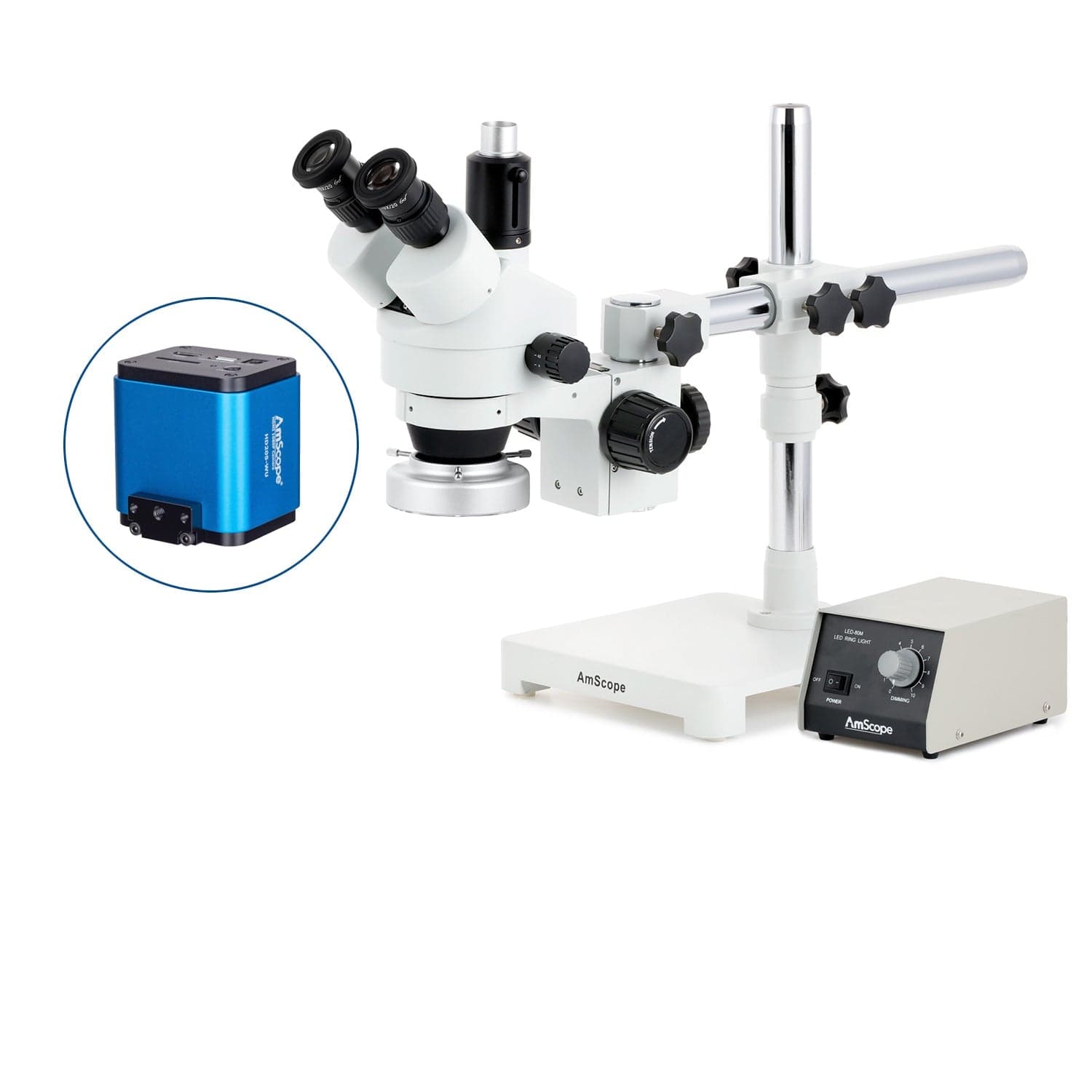amscope-sm-3-stereomikroskop-7x-45x-hdmi-kamera-boomstativ image 7