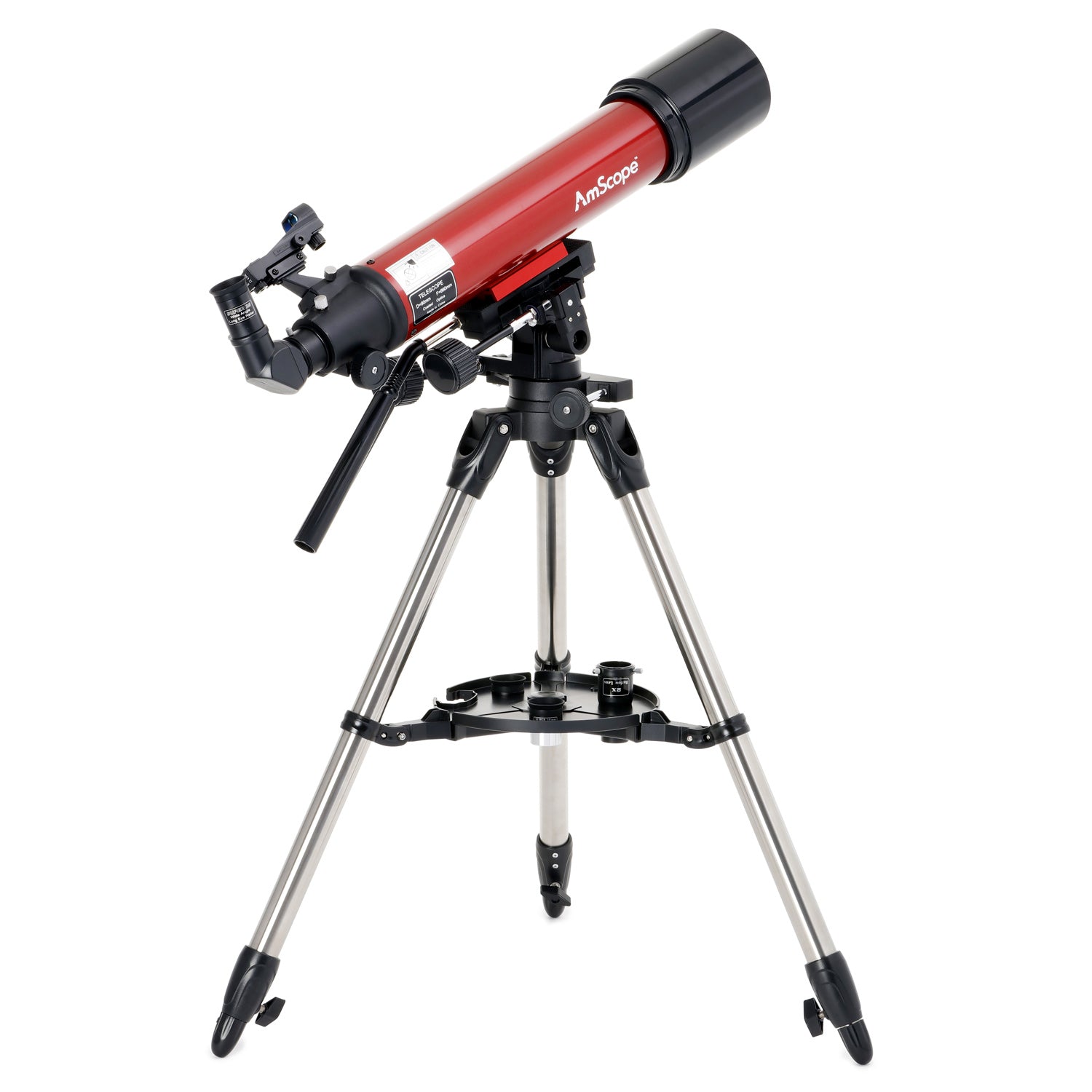 amscope-tls-paz-90660-refraktor-teleskop-90mm-600mm-stativ image 2