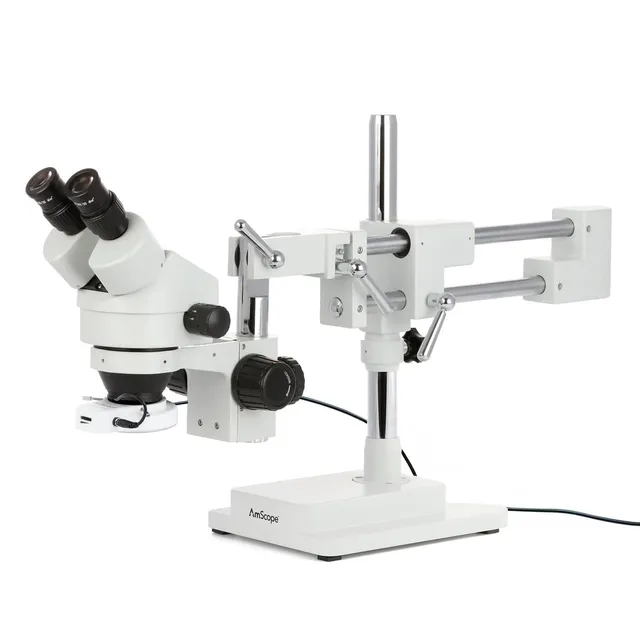 amscope-sm-4-stereomikroskop-7x-45x-144-led-boom image 1