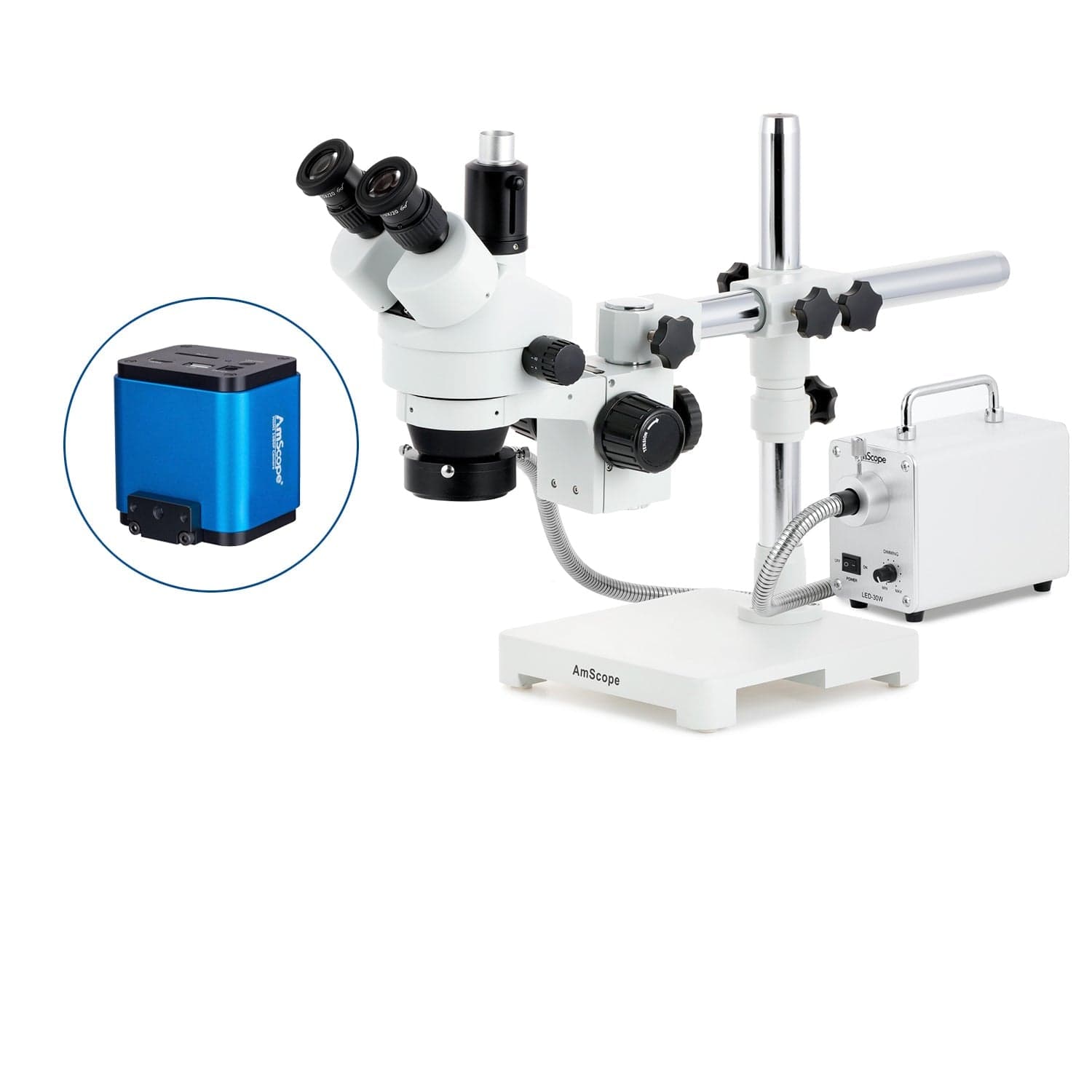 amscope-sm-3tp-trinokular-stereomikroskop-7x-45x-boomstativ image 3