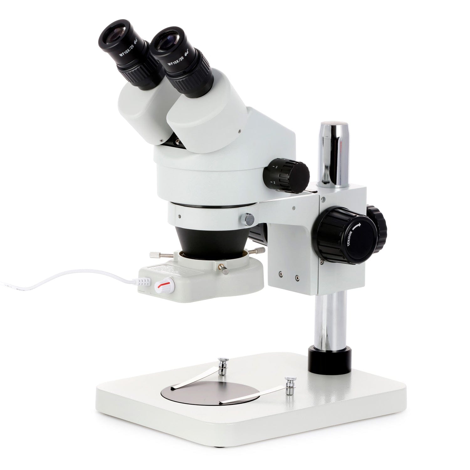 amscope-sm-1bs-stereomikroskop-binokular-7x-45x-s-ulenstativ image 1