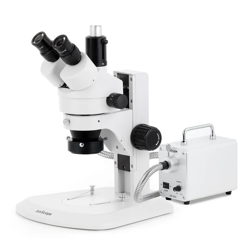 amscope-sm-1-stereomikroskop-7x-45x-led-ringlicht-track-stativ image 1