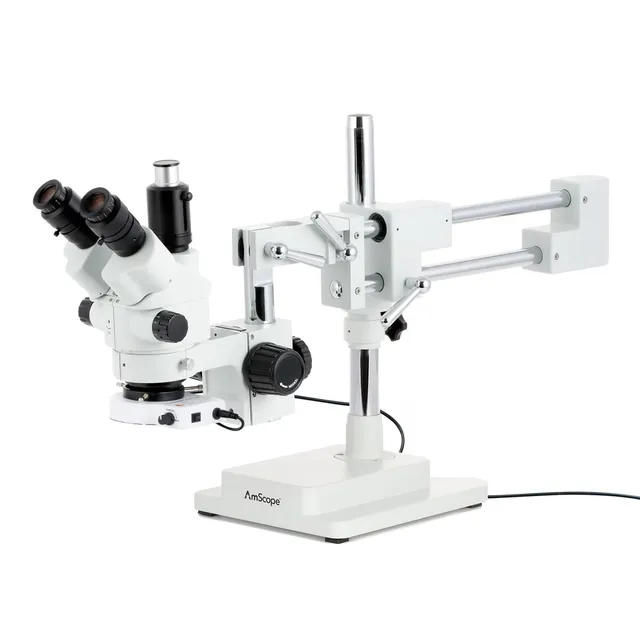 amscope-sm-4ntp-stereomikroskop-hdmi-led-7x-45x-doppelarm image 1