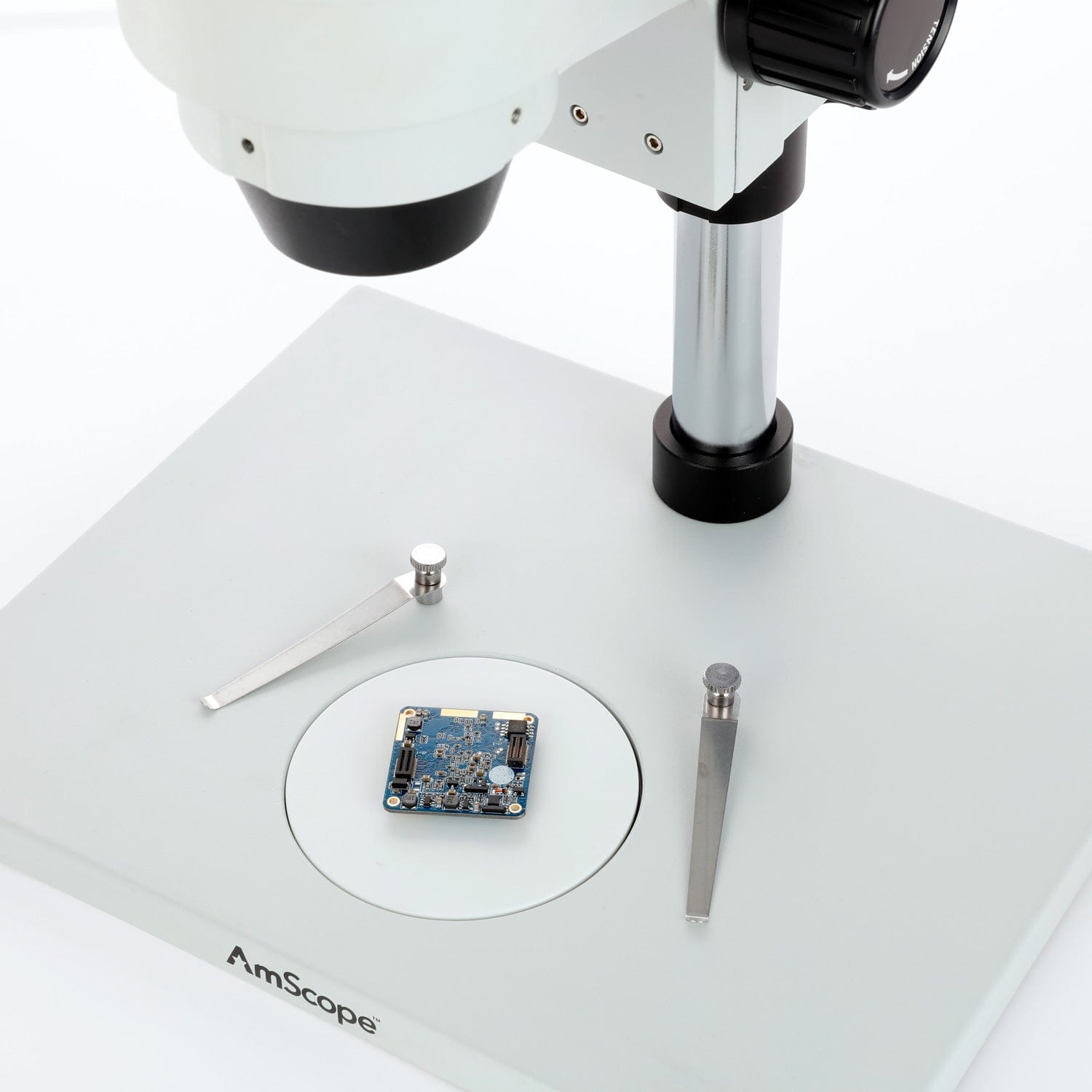 amscope-sm-1t-zoom-stereomikroskop-7x-45x-mit-led-ringlicht-kamera image 6