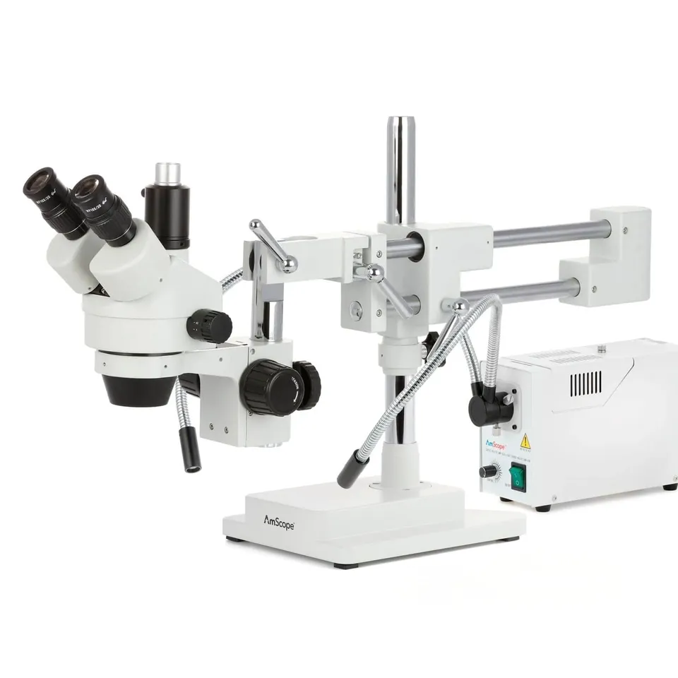 amscope-sm-4-stereo-microscopes-7x-45x-trinokular-halogen image 1