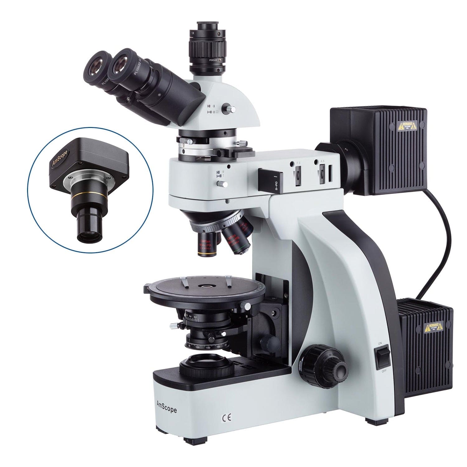 amscope-t800-polarisationsmikroskop-trinokular-50x-500x-kreuztisch image 2