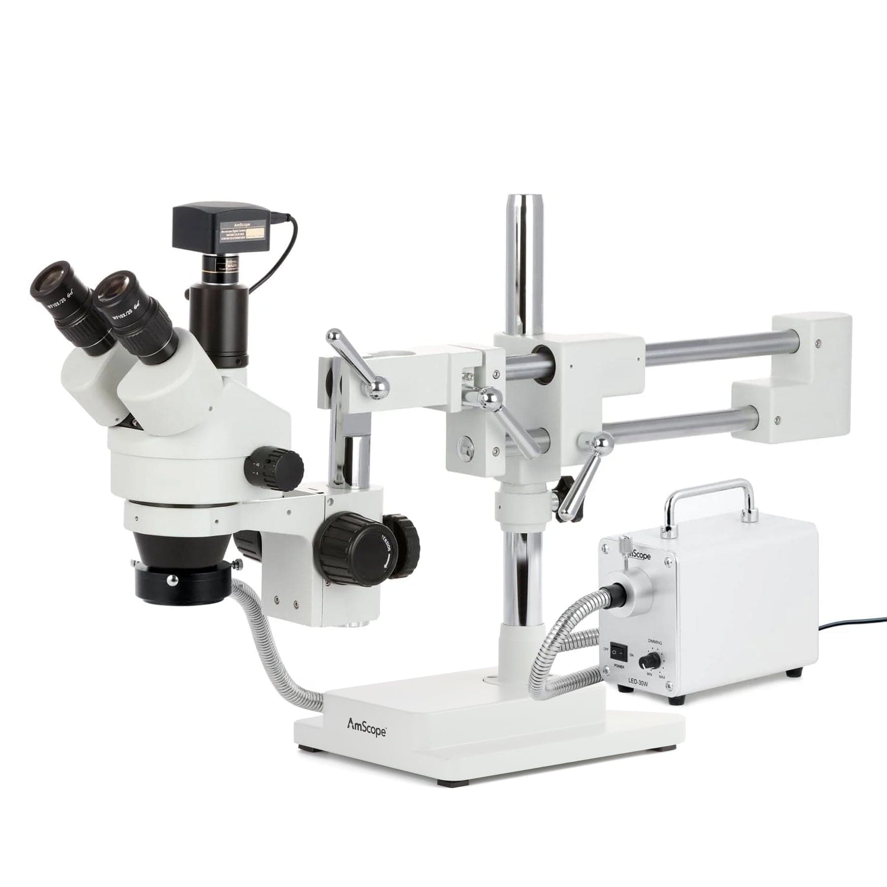 amscope-sm-4-trinokular-stereomikroskop-7x-45x-led-ringlicht image 2