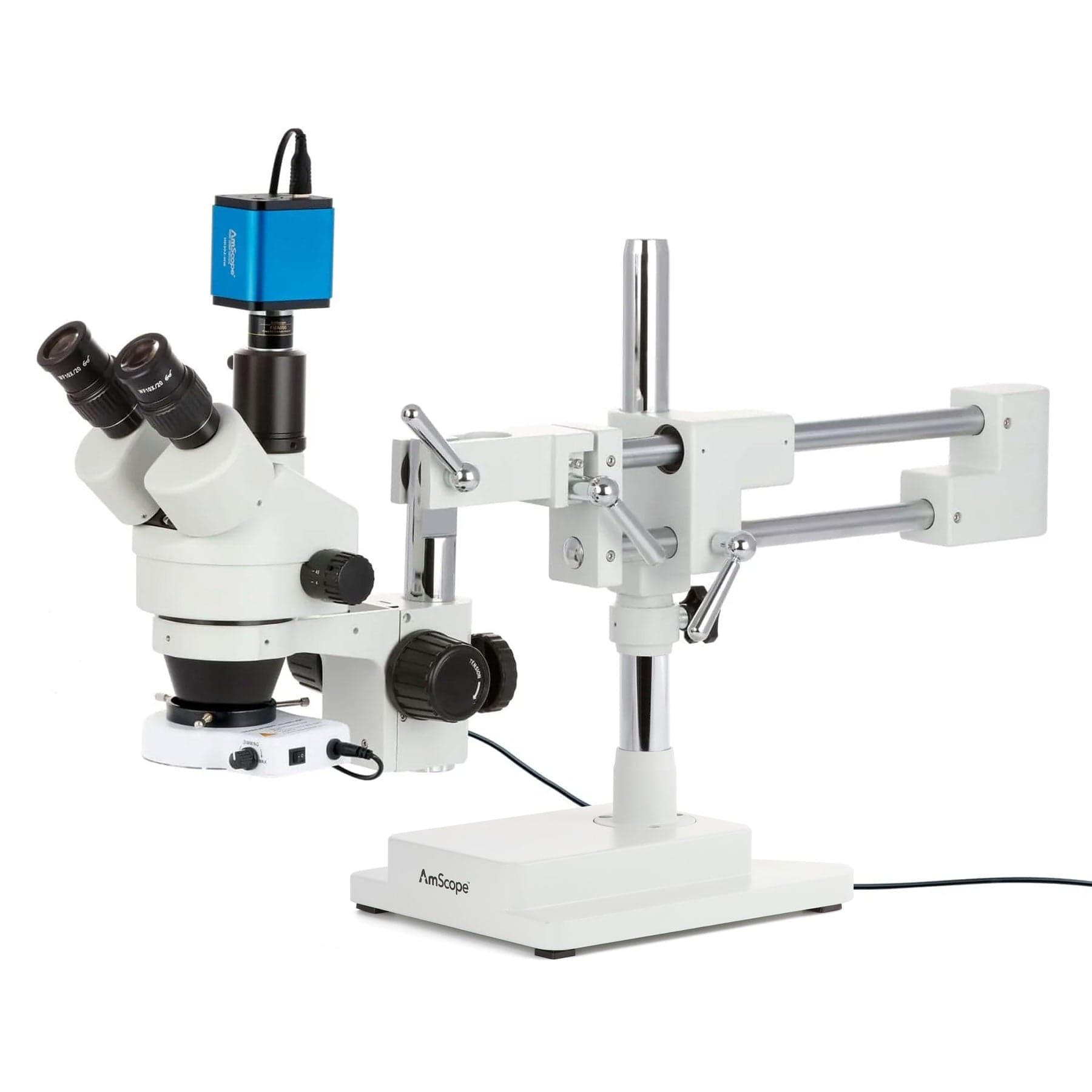 amscope-sm-4t-stereomikroskop-7x-45x-hdmi-doppelarm image 2