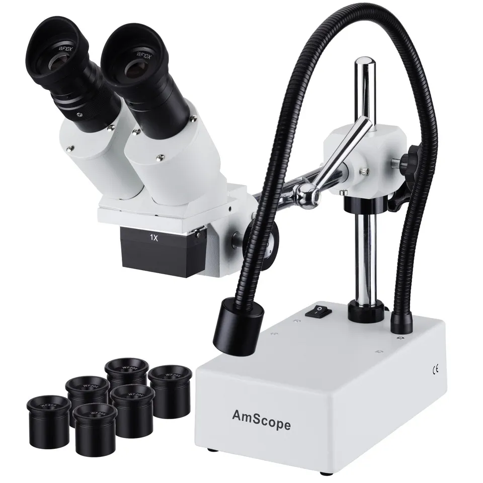 amscope-se410-xyz-stereomikroskop-schwenkarm-5x-20x-led image 1