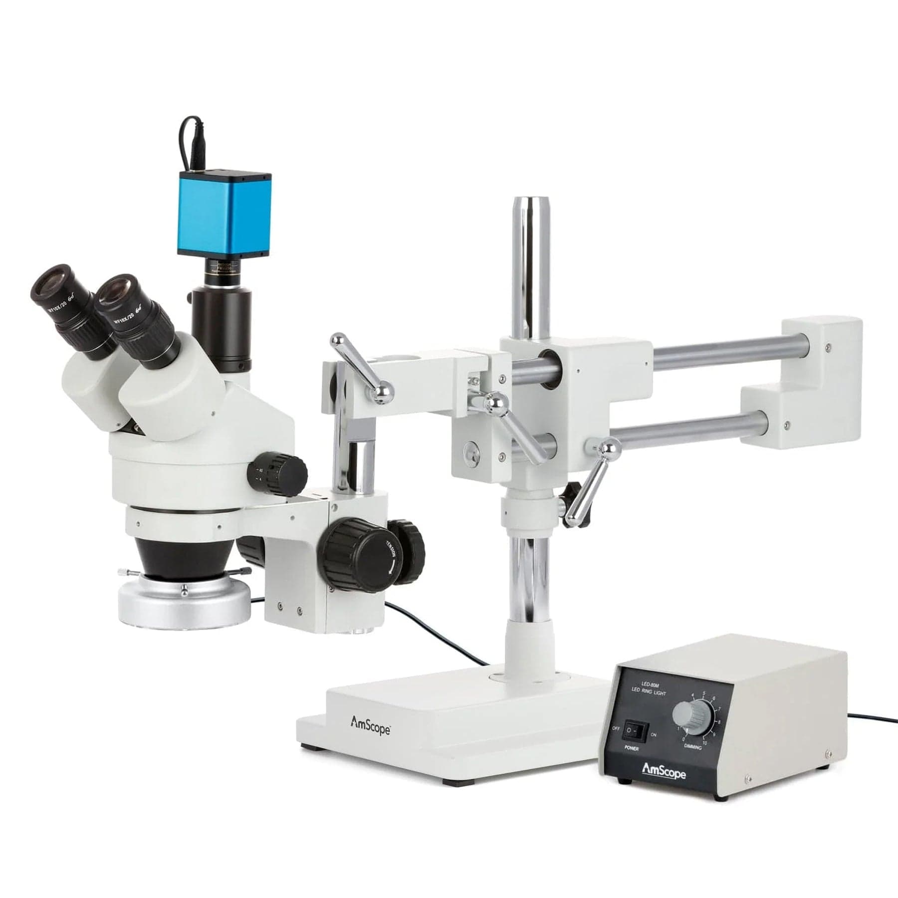 amscope-sm-4-trinokular-stereomikroskop-7x-45x-led-autofokus image 2