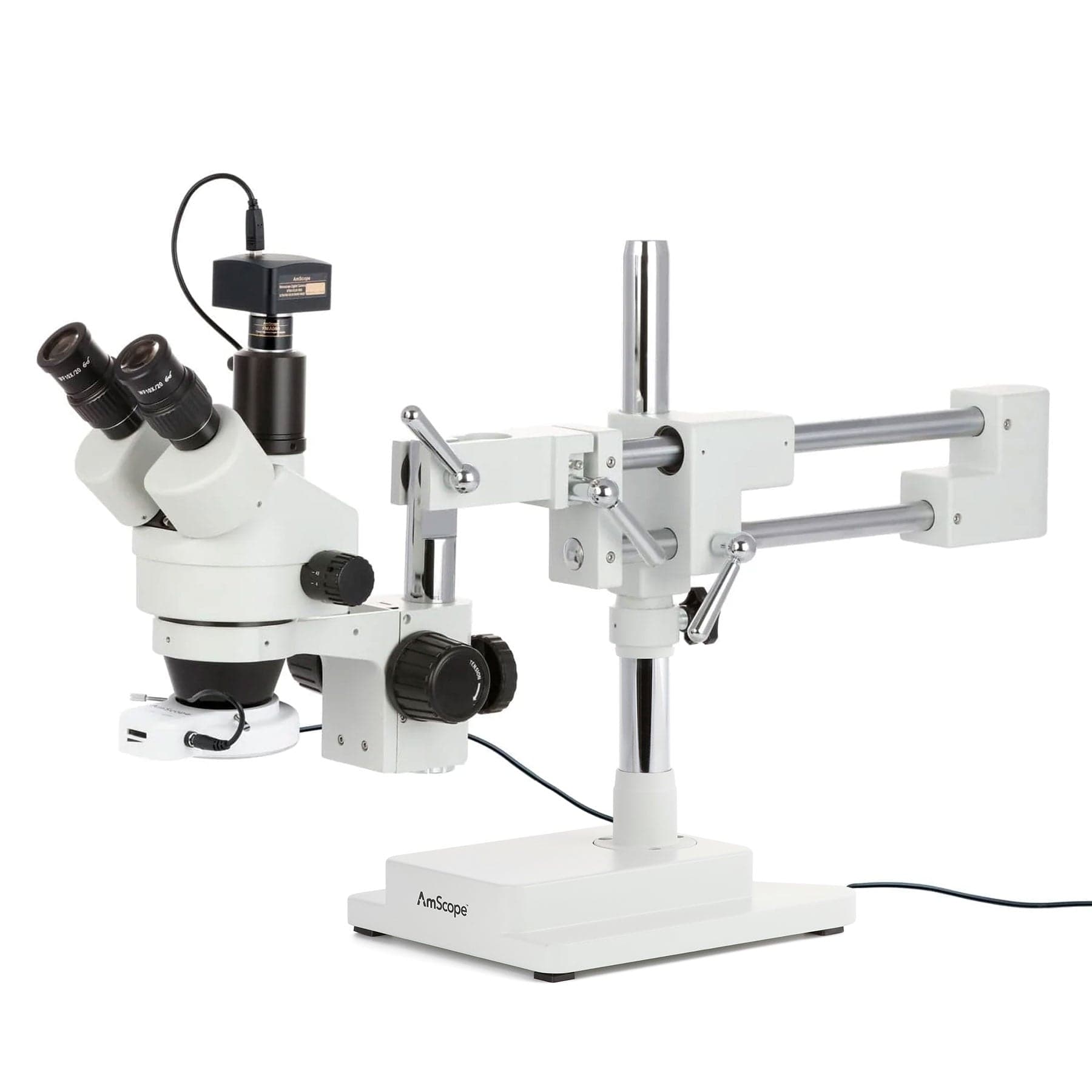 amscope-sm-4t-trino-stereo-mikroskop-7x-45x-led-schwenkarm image 3