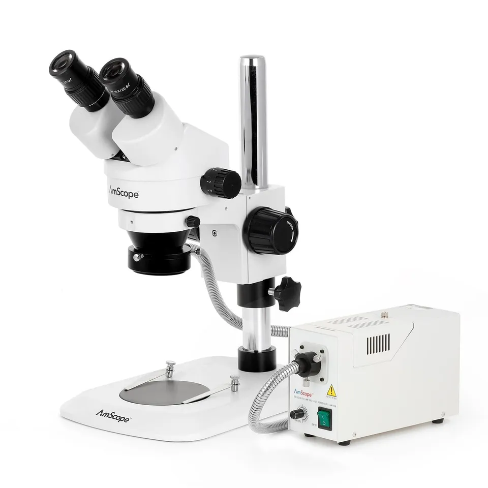 amscope-sm-1-stereomikroskop-7x-45x-s-ulenstativ-halogenlicht image 1