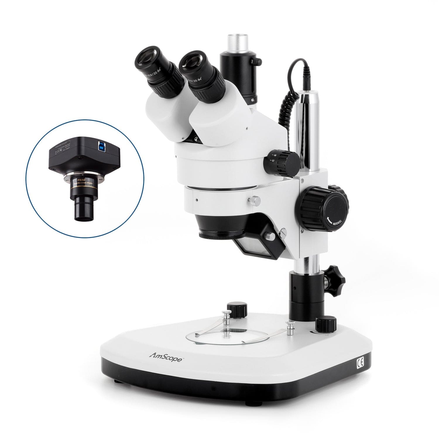 amscope-sm-1-stereomikroskop-7x-45x-led-s-ulenstativ-trinokular image 4