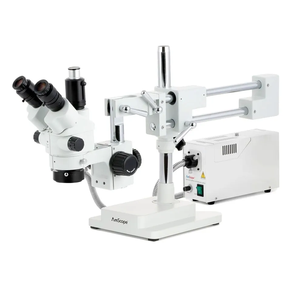 amscope-sm-4-trinokular-stereomikroskop-7x-45x-hdmi-galgen image 1