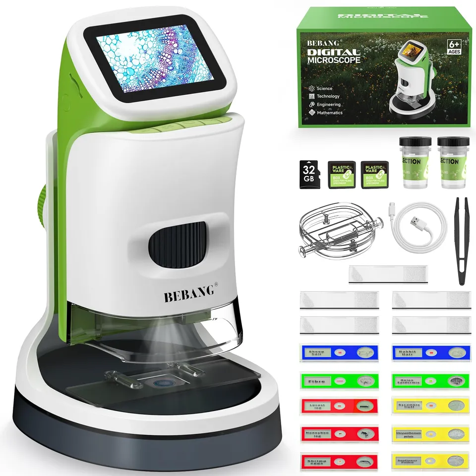 bebang-microscopes-digitales-kindermikroskop-1000x-mit-display image 1