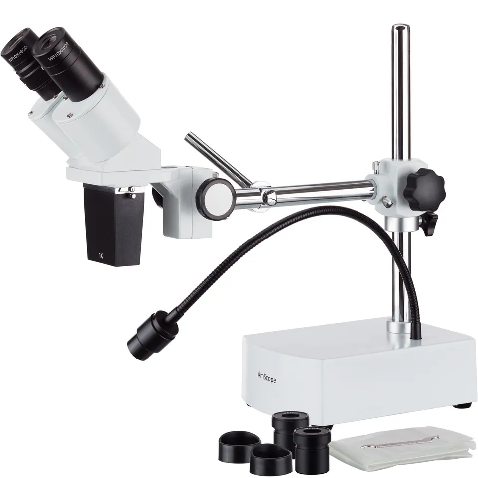 amscope-se400-y-stereo-mikroskop-10x-led-boom-stativ image 1