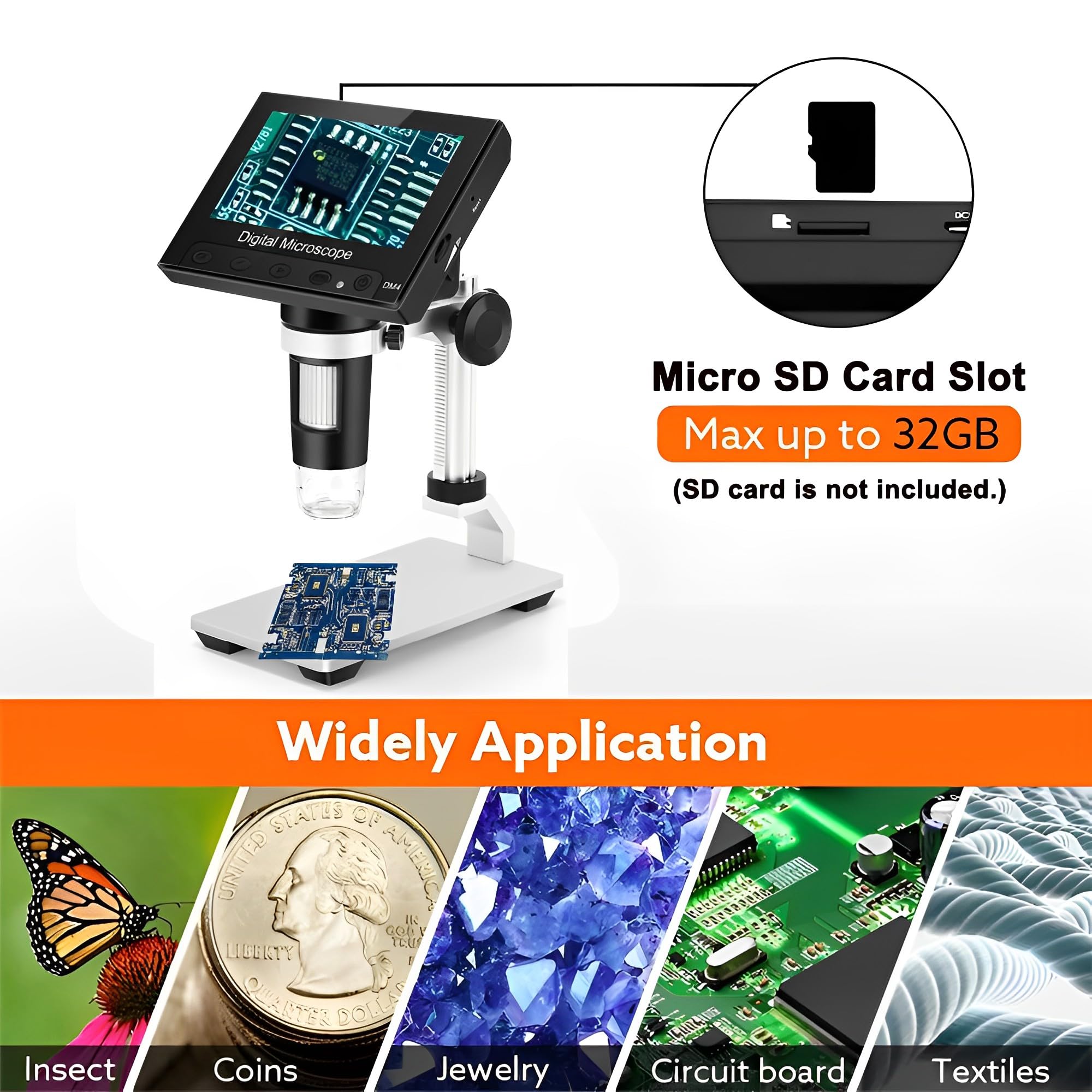 ninyoon-dm4-digitalmikroskop-50-1000x-mit-4-3-zoll-lcd-8-led image 4