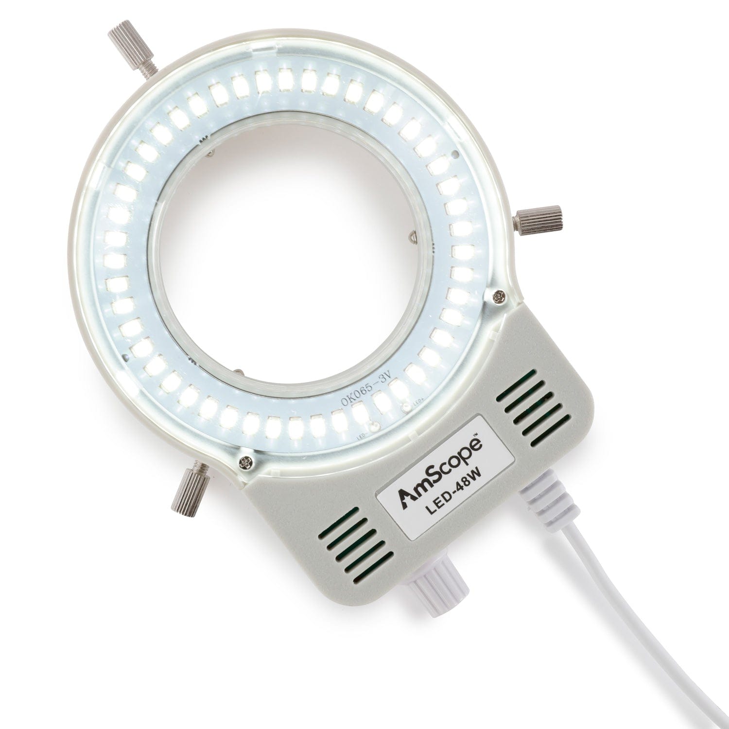 amscope-led-48w-ringleuchte-61-mm-6000k-dimmbar image 2