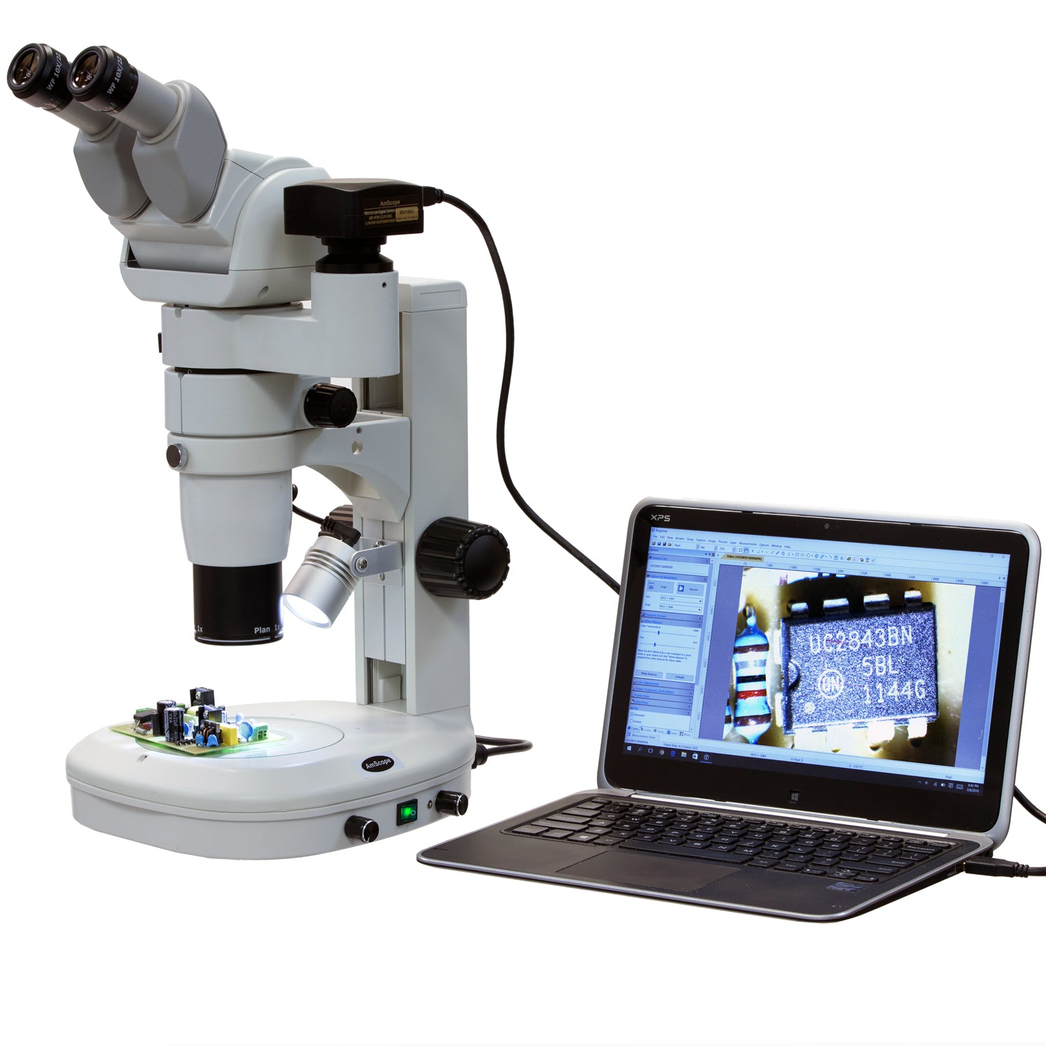 amscope-pm230at-20m3-trinokular-stereomikroskop-80x-mit-20mp-kamera image 1