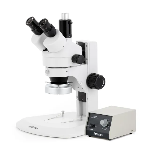 amscope-sm-1-stereomikroskop-7x-45x-kreuztisch-80-led image 1