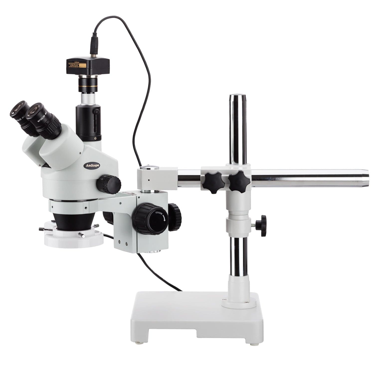 amscope-sm-3tzz-frl-p-stereomikroskop-180x-0-3mp-kamera image 1