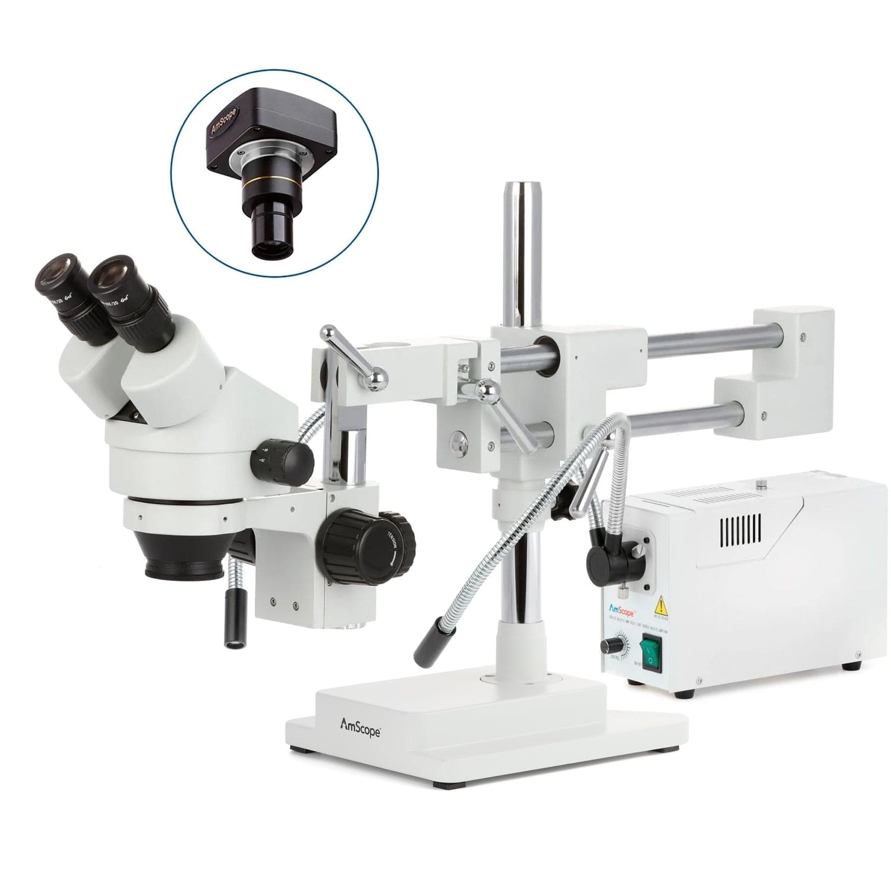 amscope-sm-4-stereomikroskop-7x-45x-halogen-boomstativ image 3