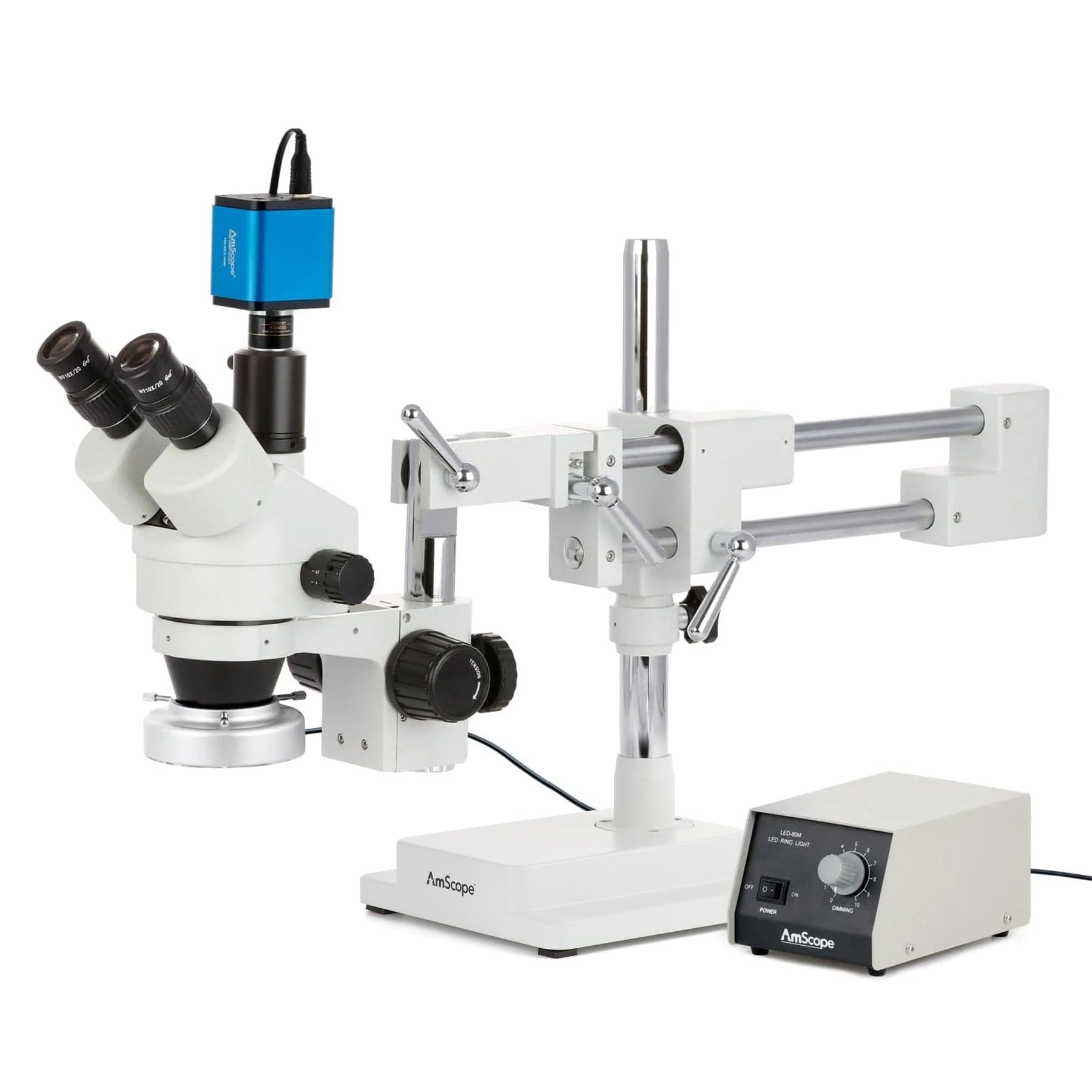 amscope-sm-4-stereomikroskop-trinokular-7x-45x-80-led-hdmi image 2