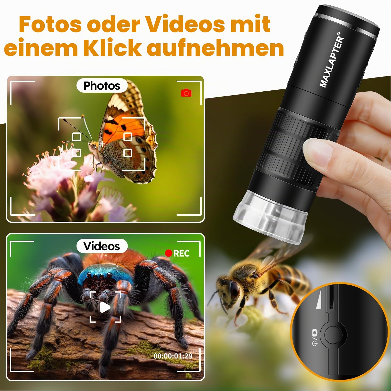 maxlapter-microscope-wifi-digital-mikroskop-50x-1000x-akku image 4