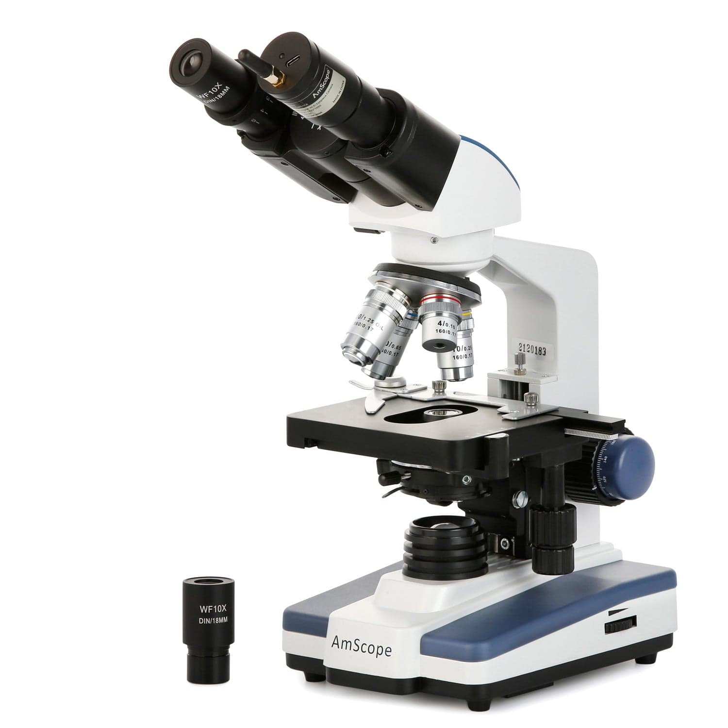 amscope-b120c-wf-mikroskop-2500x-mit-2mp-wlan-kamera image 1