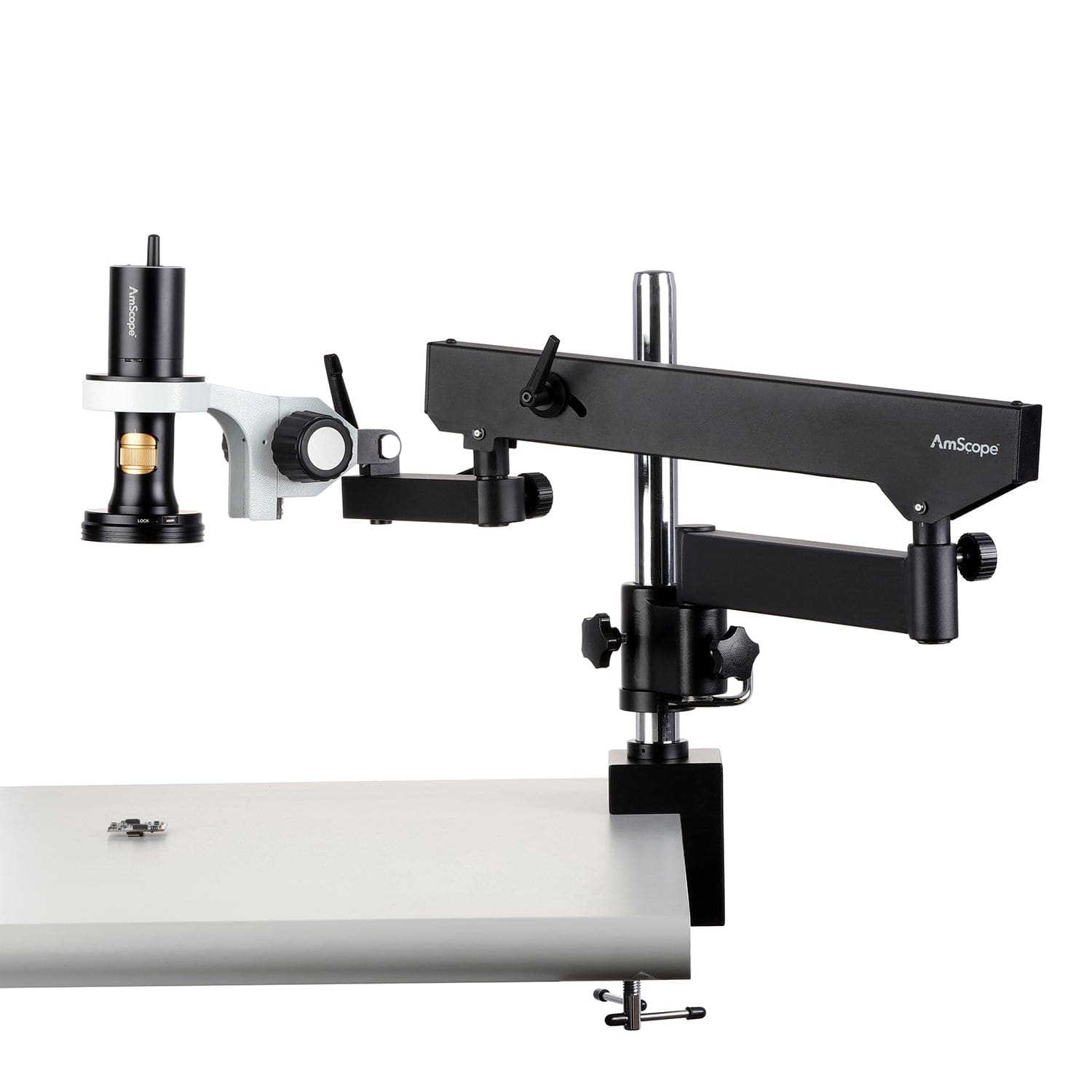 amscope-dm756-digitalmikroskop-0-7x-5-6x-wifi-usb-boomstativ image 2