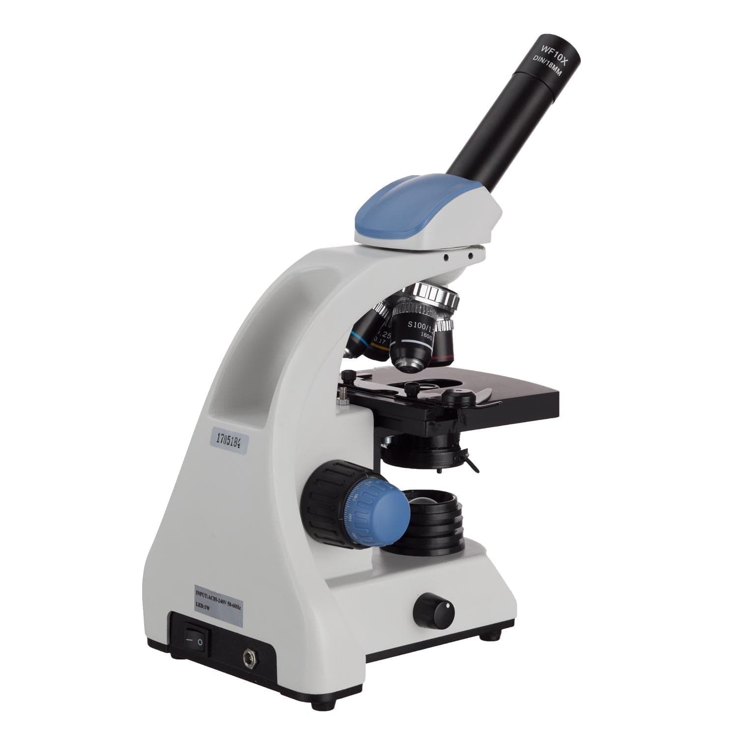 amscope-m250-mikroskop-40x-1000x-monokular-led-ohne-kamera image 5