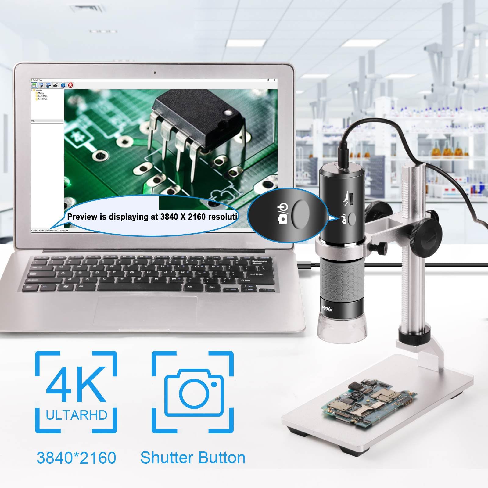 ninyoon-microscope-endoscope-digitalmikroskop-50-1000x-grau image 2
