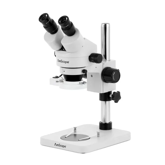 amscope-sm-1-stereomikroskop-7x-45x-ringleuchte-s-ulenstativ image 1