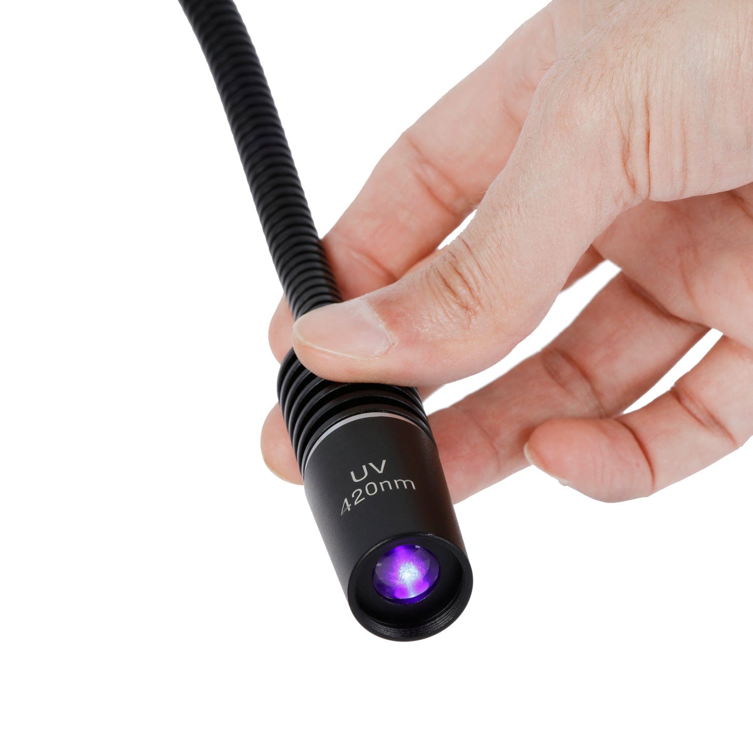 amscope-fb-6w-420-uv-schwanenhals-aufsatz-420nm-3w-led image 2