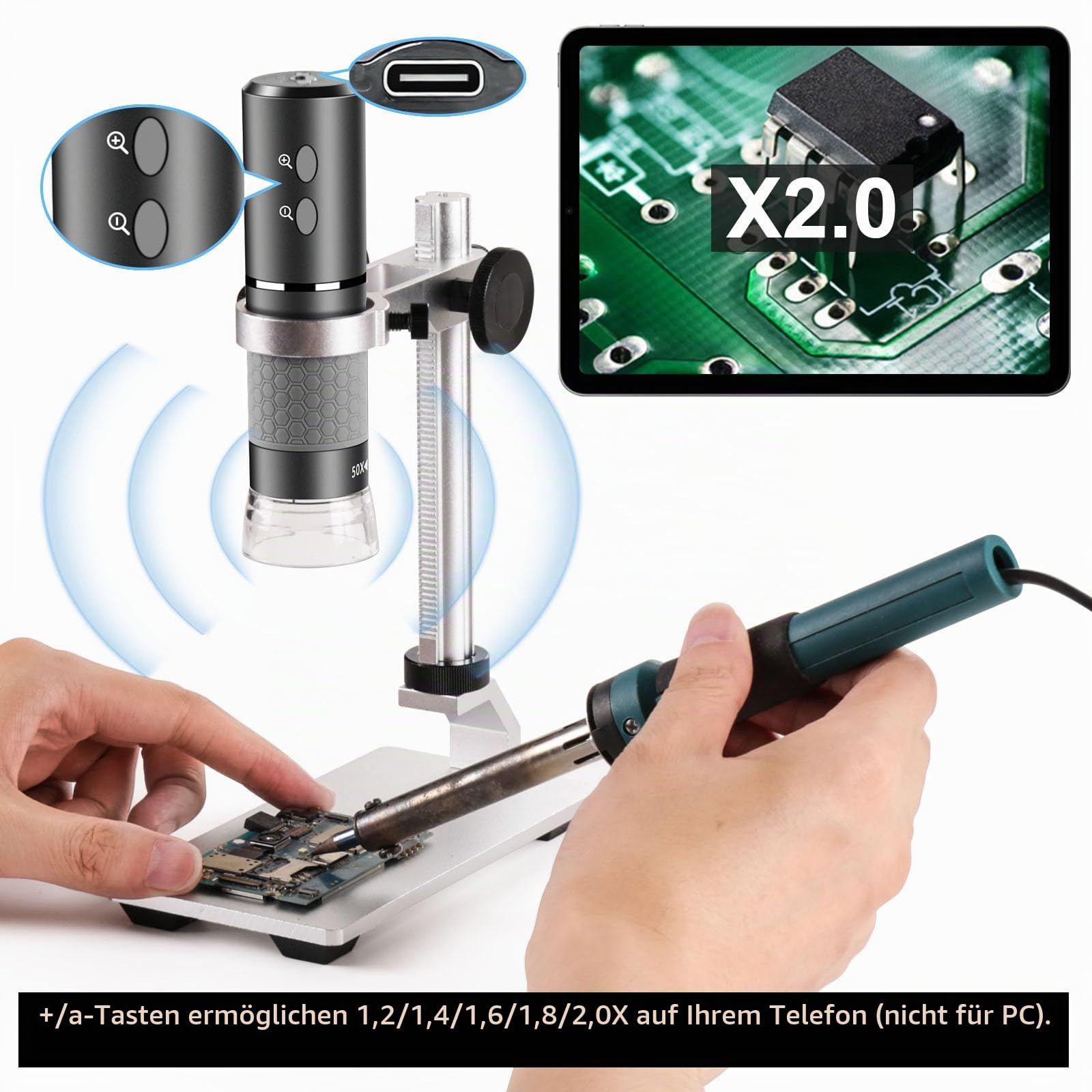 ninyoon-microscope-endoscope-digitalmikroskop-50-1000x-grau image 3