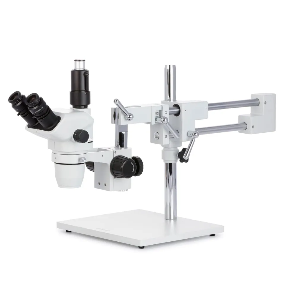 amscope-zm-4-stereomikroskop-6-7x-45x-trinokular-boomstativ image 1