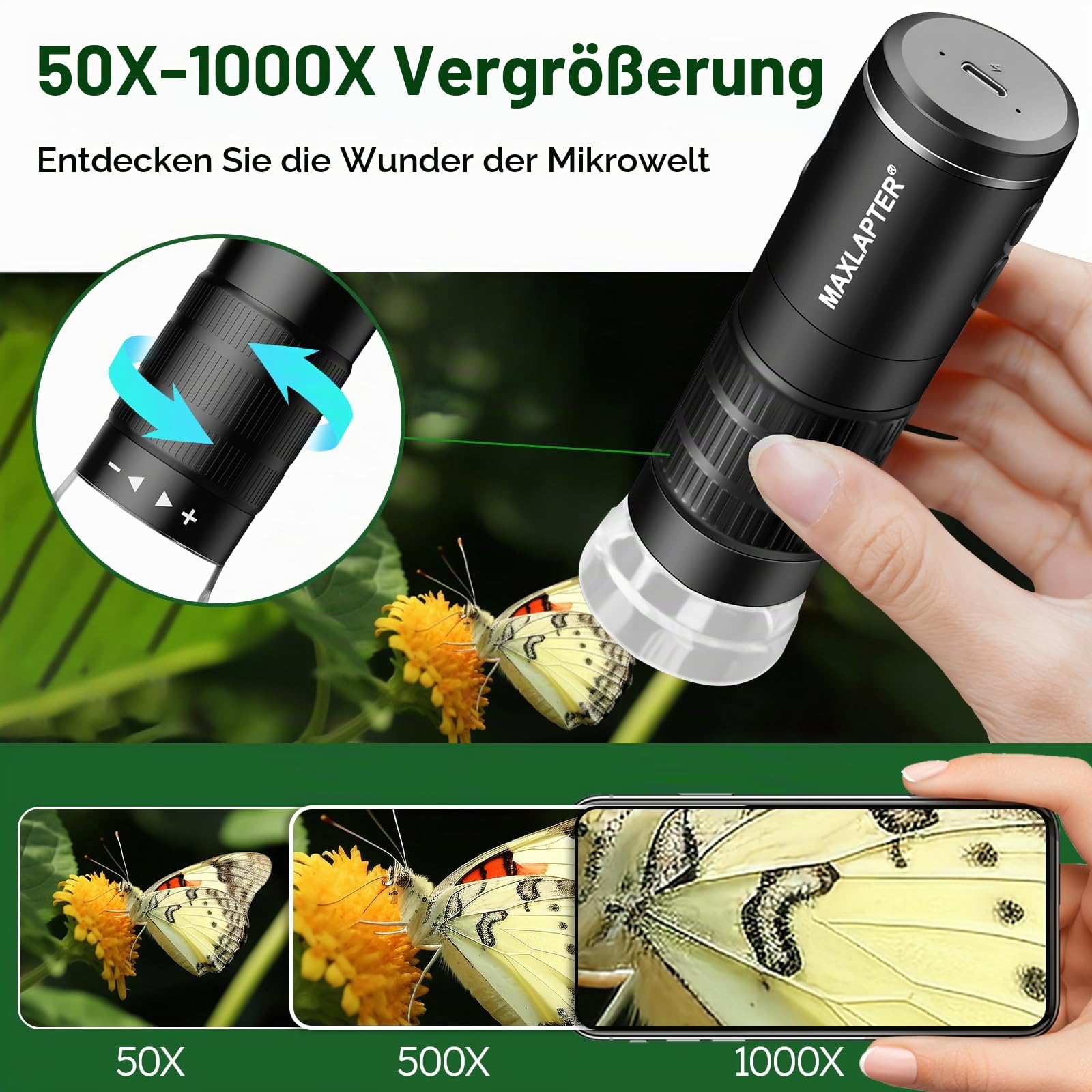 maxlapter-microscope-wifi-digital-mikroskop-50x-1000x-akku image 2