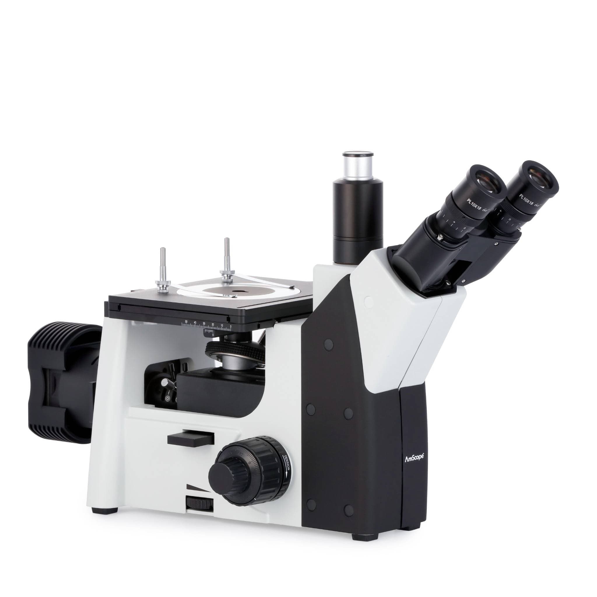amscope-me1200-inverses-metallurgie-mikroskop-50x-500x-trinokular image 6