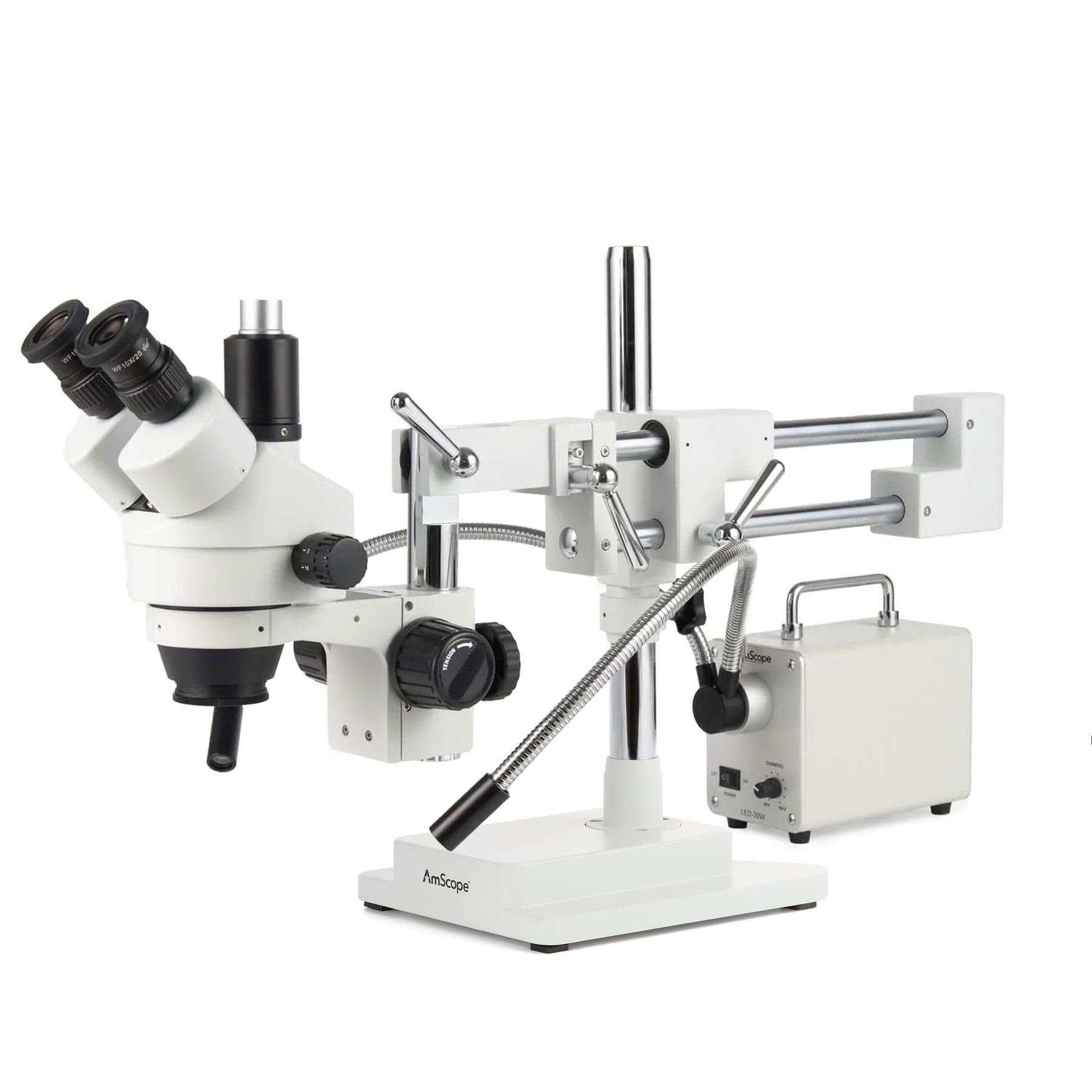 amscope-sm-4t-stereomikroskop-7x-45x-mit-faseroptik-leuchte image 1