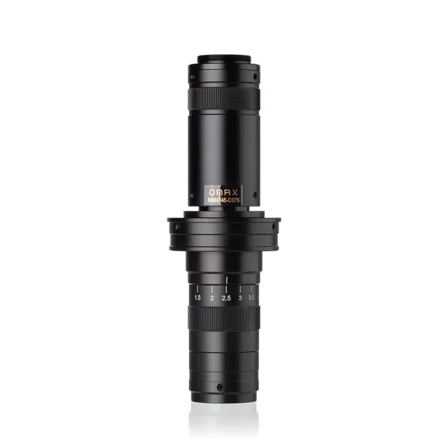 amscope-m5m745-c075-mini-zoom-objektiv-4-5x-c-mount-2-3-zoll image 1