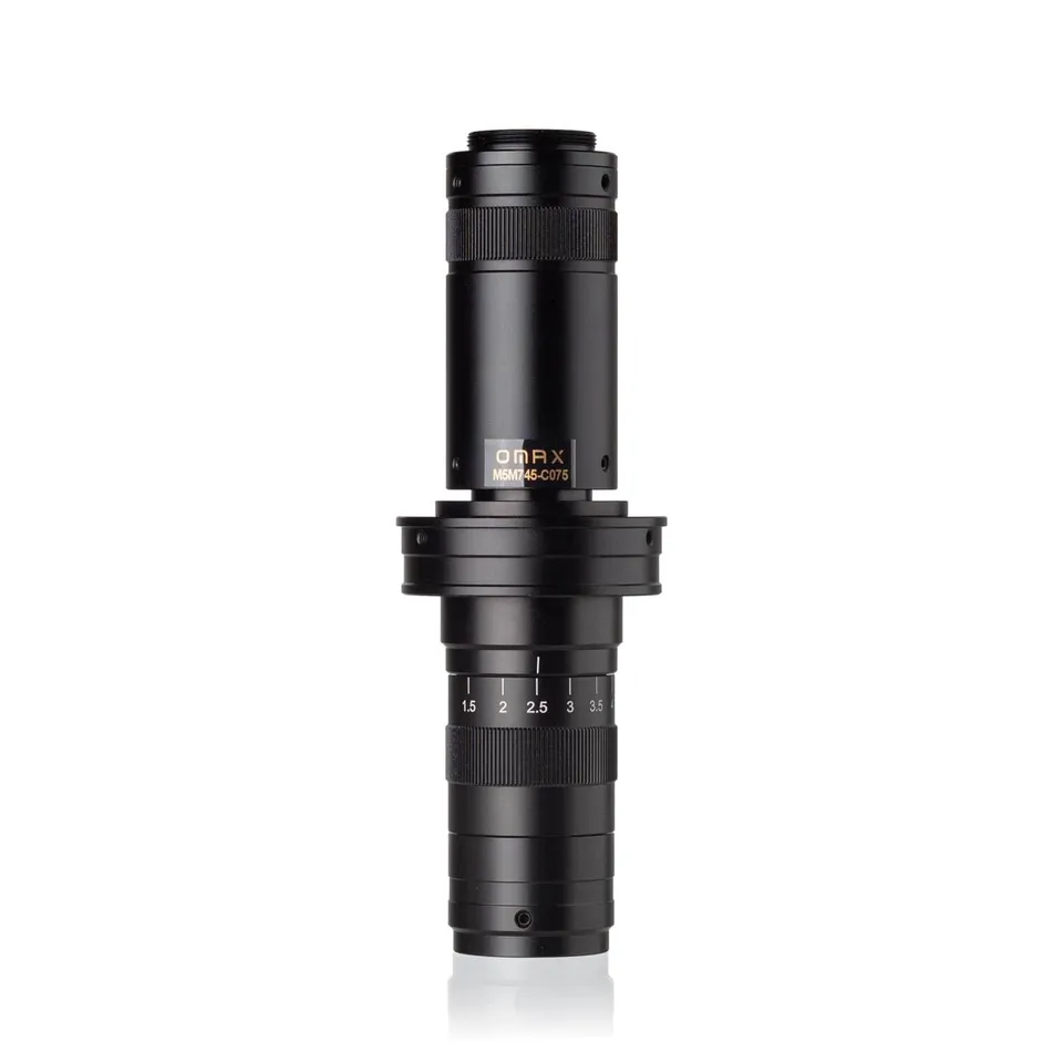 amscope-m5m745-c075-mini-zoom-objektiv-4-5x-c-mount-2-3-zoll image 1
