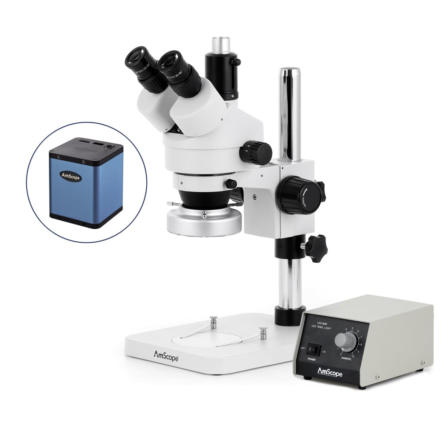 amscope-sm-1-stereomikroskop-7x-45x-mit-80-led-ringlicht-kamera image 3