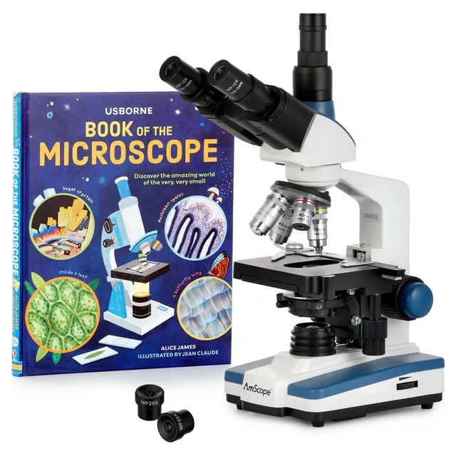 amscope-t120-durchlichtmikroskop-trinokular-40x-1000x-buch image 1