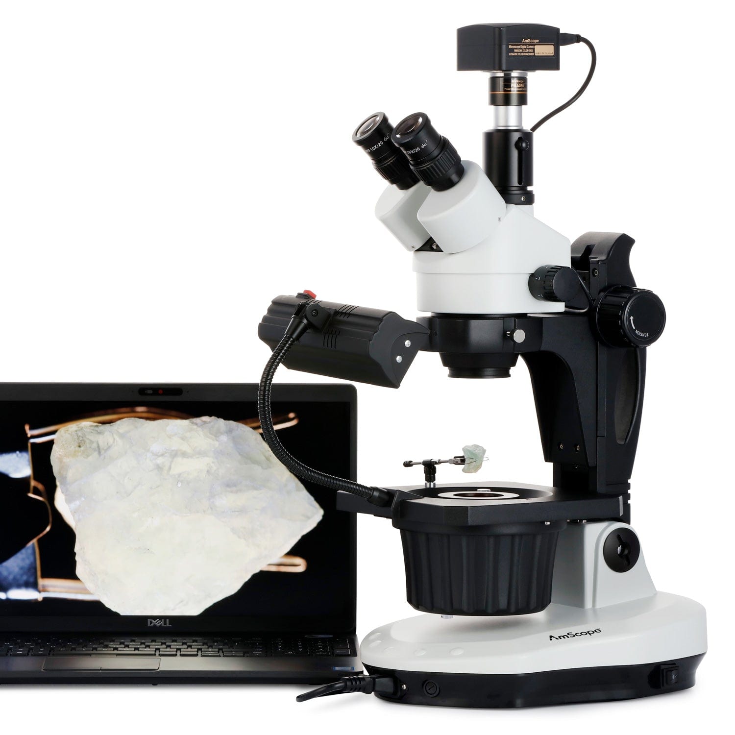 amscope-gm400-juwelier-stereomikroskop-3-5x-90x-trinokular image 3