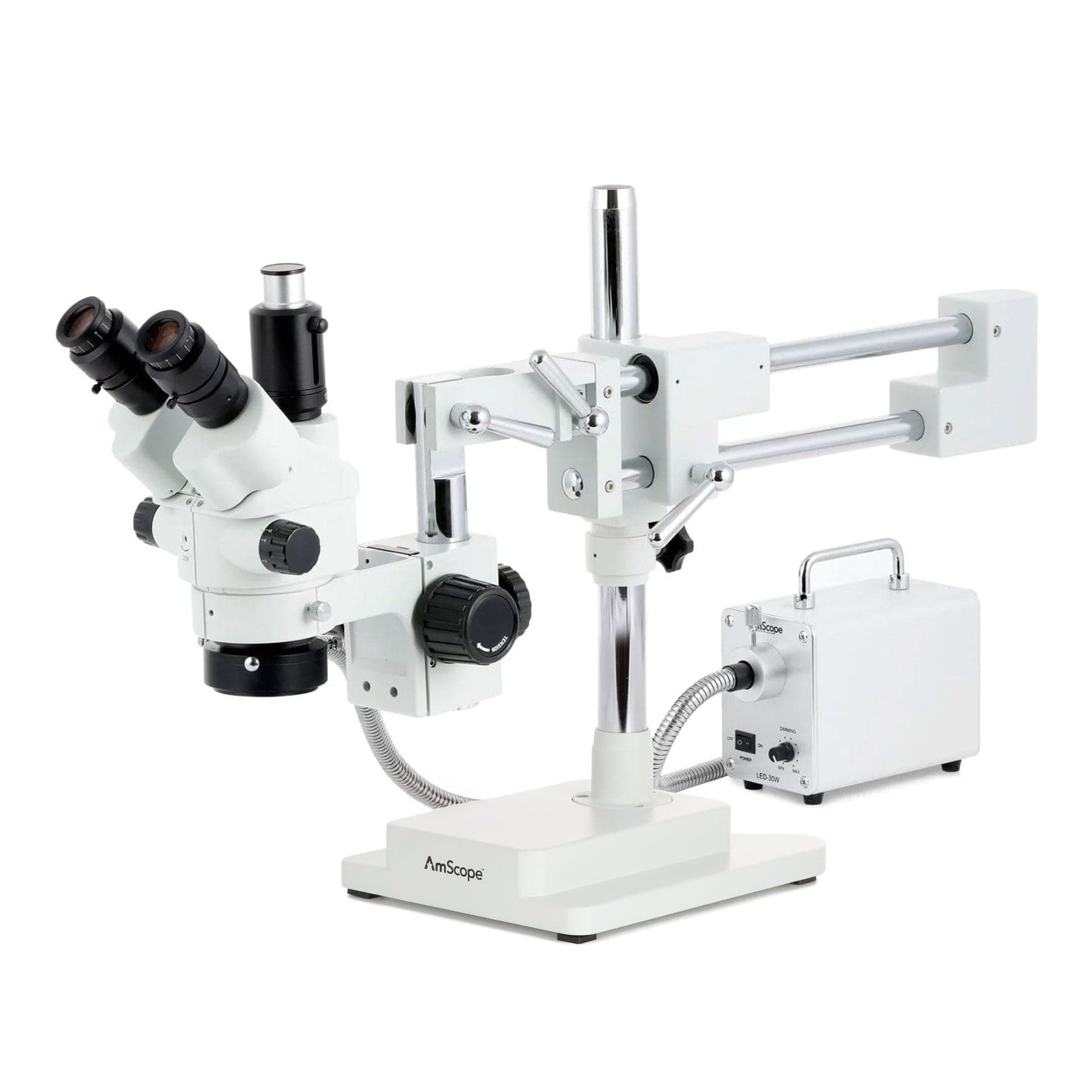 amscope-sm-4-stereomikroskop-7x-45x-hdmi-doppelarmstativ image 1
