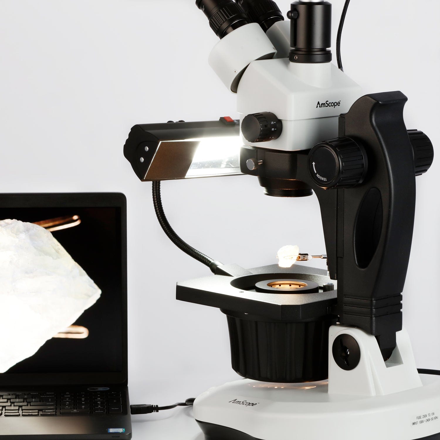 amscope-gm400-juwelier-stereomikroskop-3-5x-90x-trinokular image 8