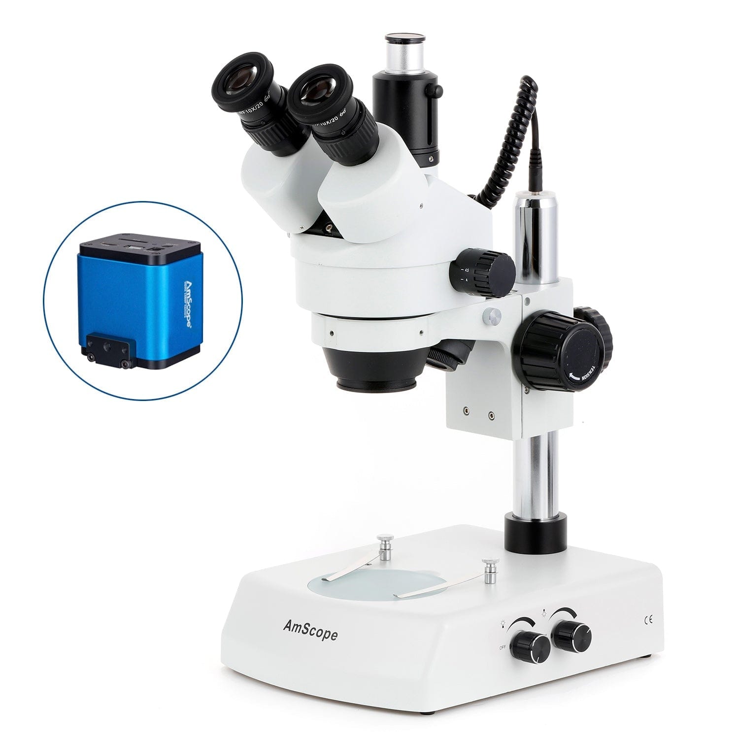 amscope-sm-2-7x-45x-stereomikroskop-trinokular-halogen image 2